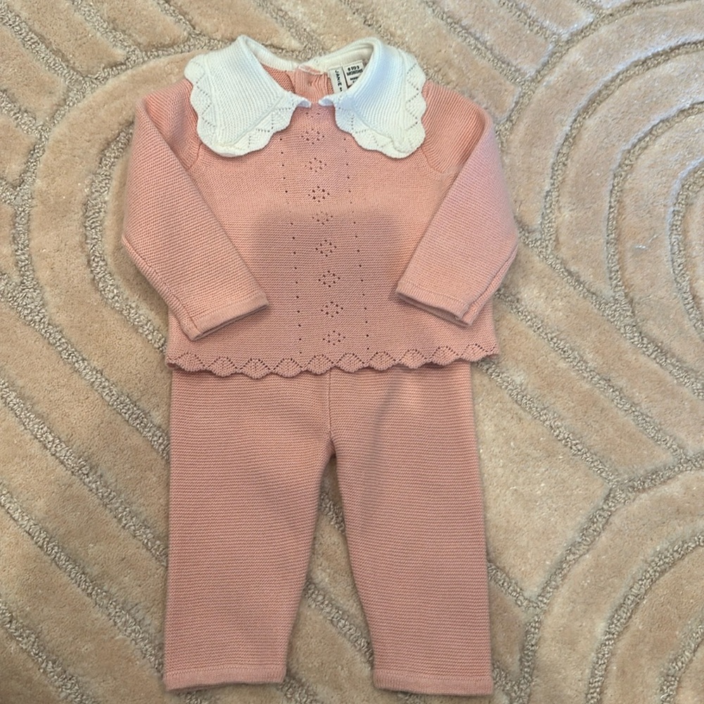 Janie and Jack Knitted set